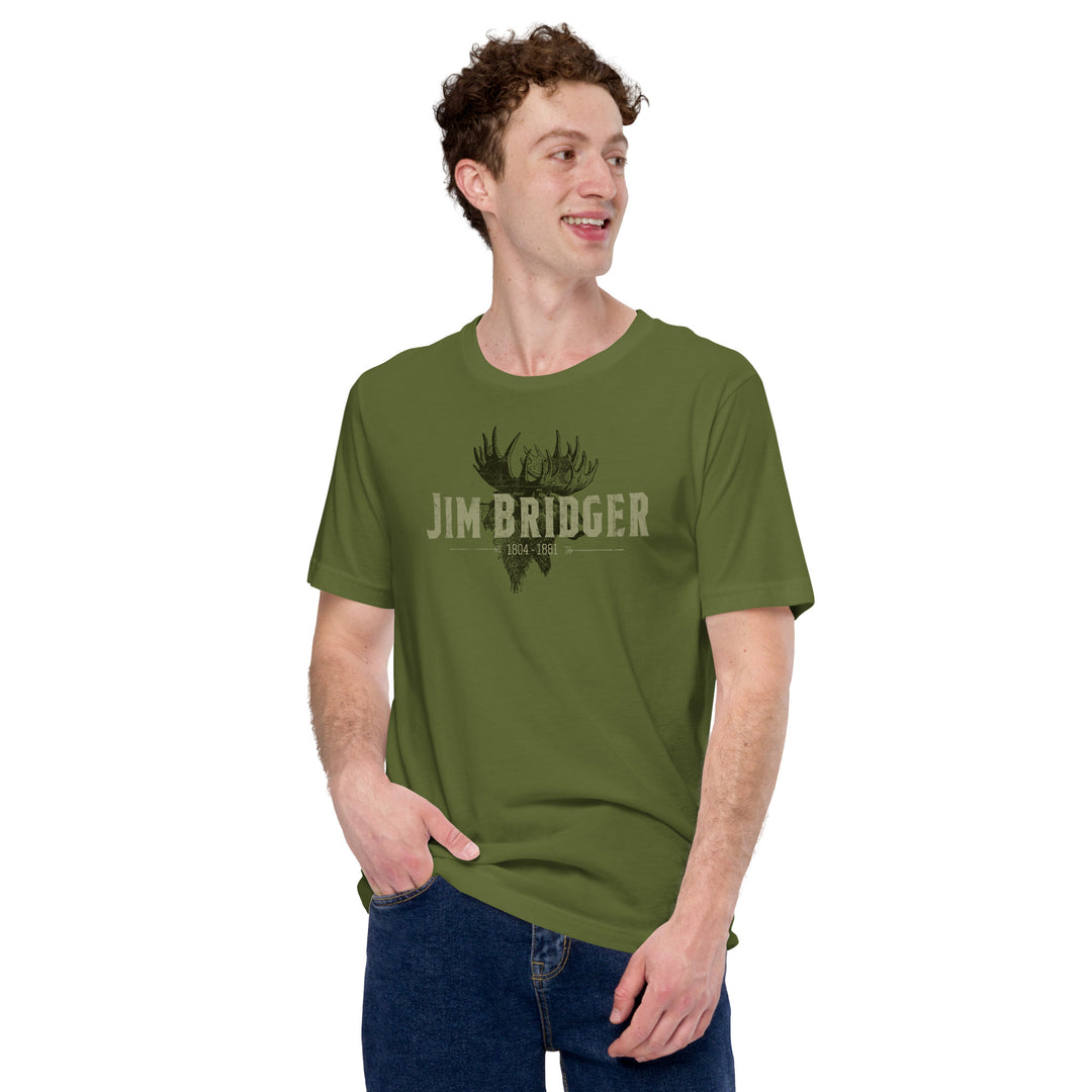 The Jim Bridger Premium Cotton Retro Tee (unisex)