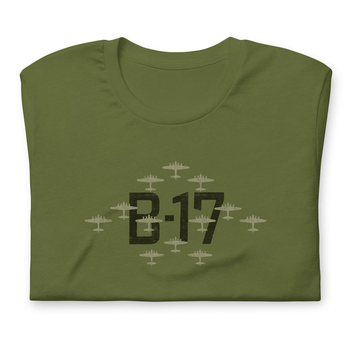 The B-17 Flying Fortress Premium Cotton Retro Tee (unisex)