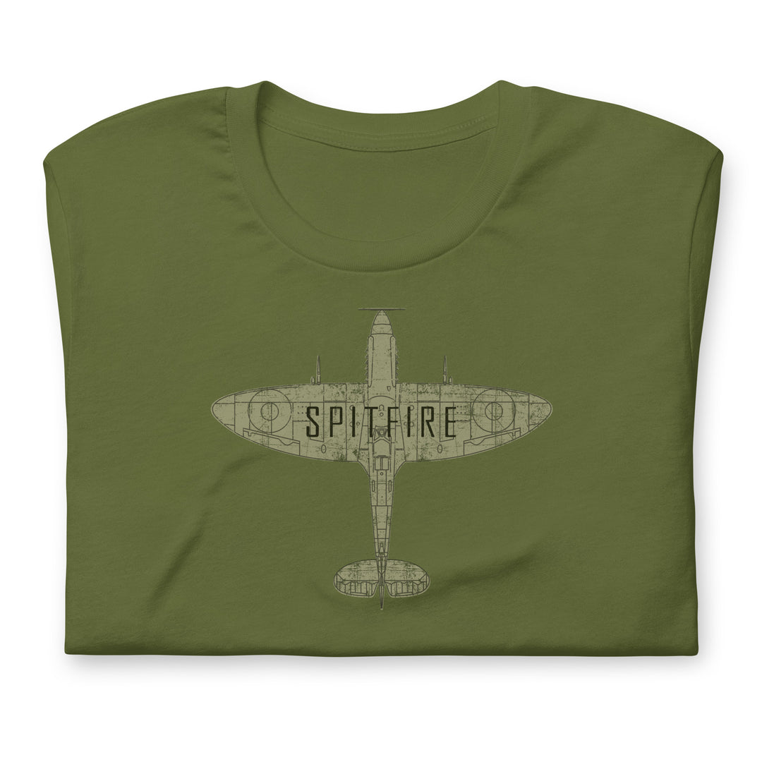 The Spitfire Premium Cotton Retro Tee (unisex)