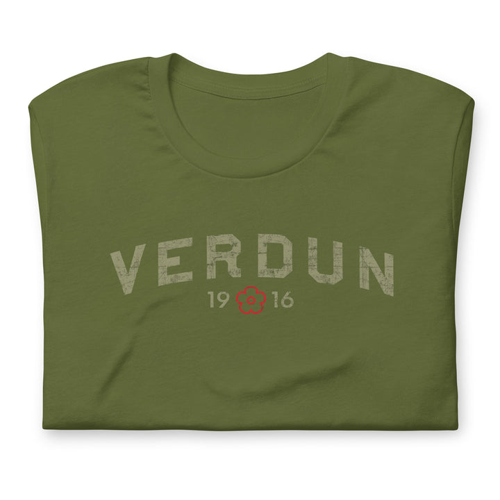 The Battle of Verdun 1916 Premium Cotton Retro Tee (unisex)