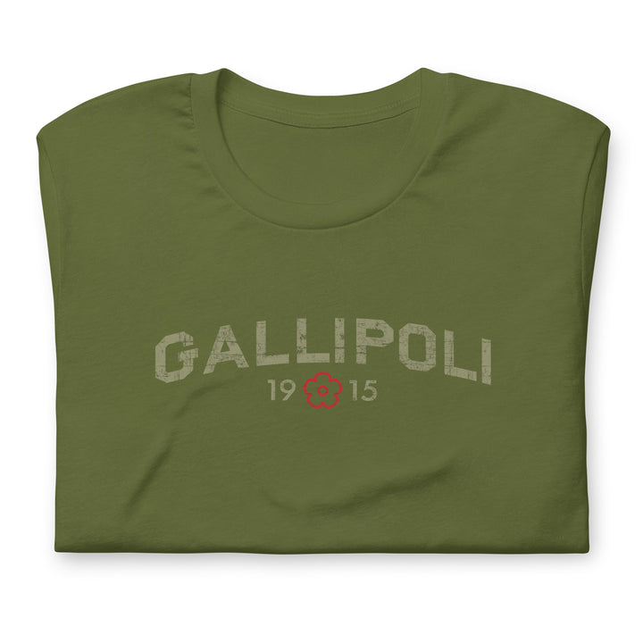 The Gallipoli 1915 Premium Cotton Retro Tee (unisex)