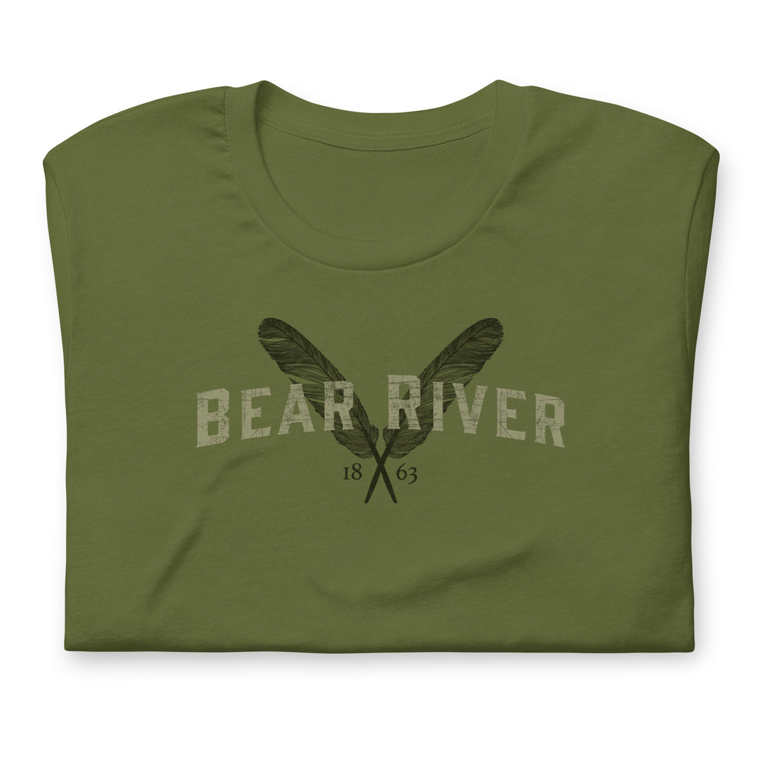 The Bear River 1863 Premium Cotton Retro Tee (unisex)