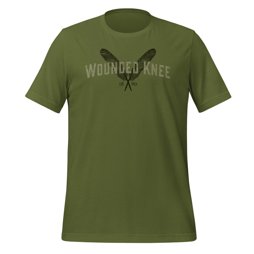 The Wounded Knee 1890 Premium Cotton Retro Tee (unisex)