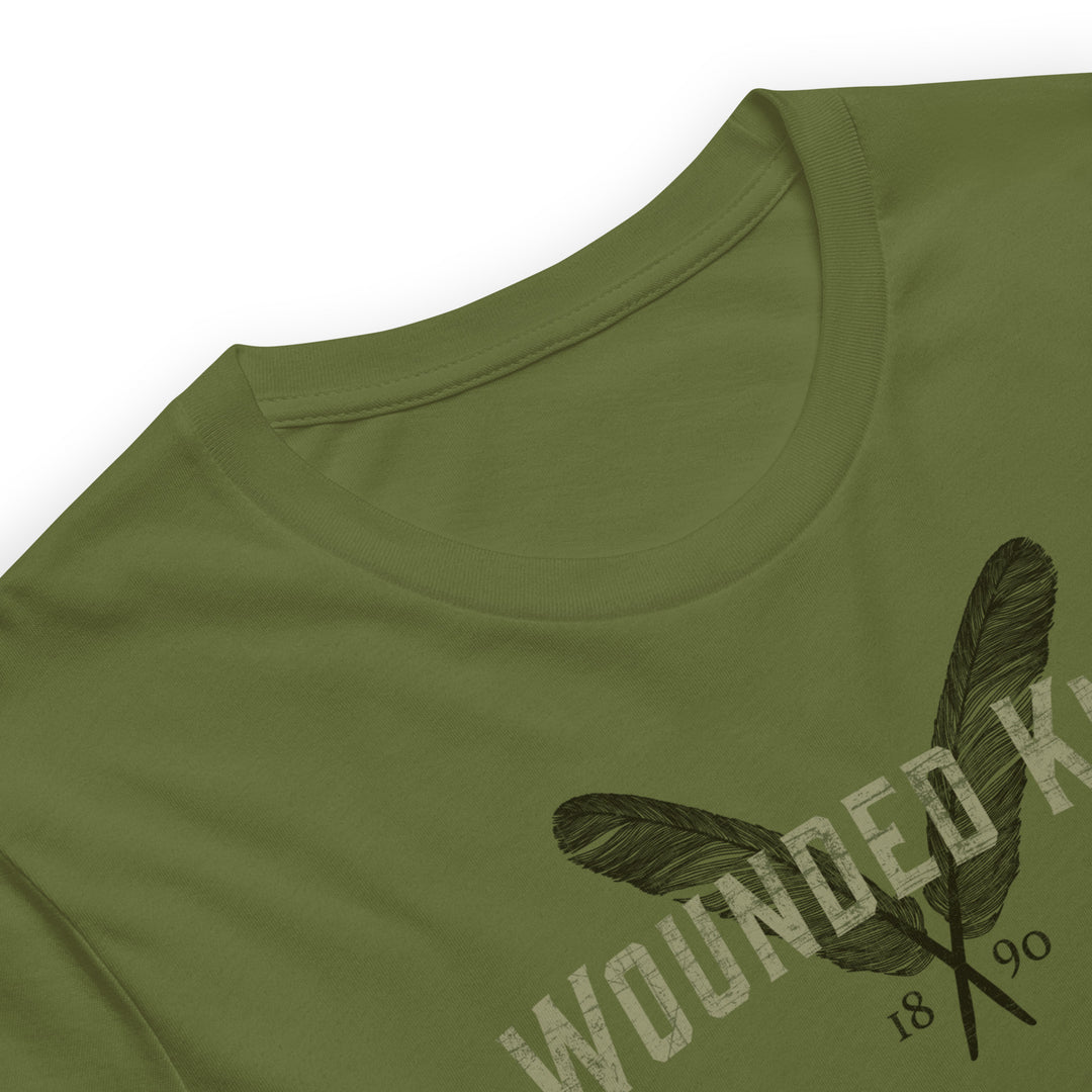 The Wounded Knee 1890 Premium Cotton Retro Tee (unisex)