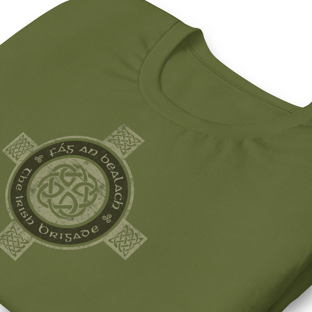 The Irish Brigade 'Clear The Way' Premium Cotton Retro Tee (Unisex)