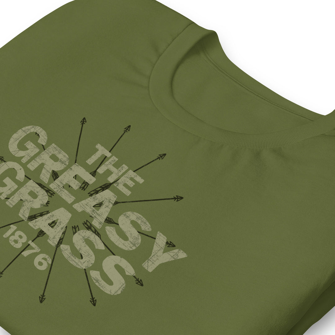 The  Greasy Grass 1876 Premium Cotton Retro Tee (unisex)