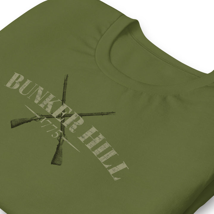 The Battle of Bunker Hill 1775 Premium Cotton Retro Tee (unisex)