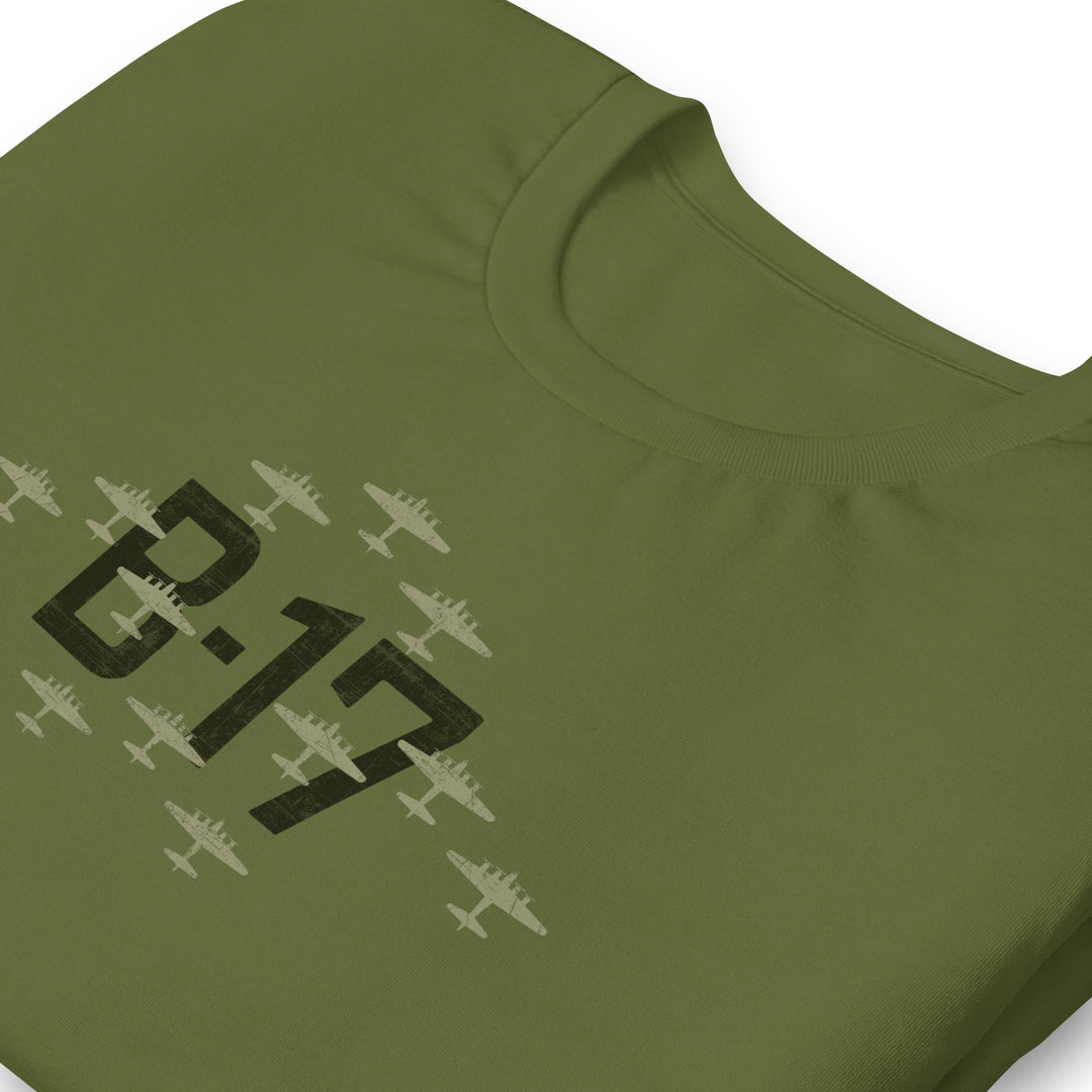 The B-17 Flying Fortress Premium Cotton Retro Tee (unisex)