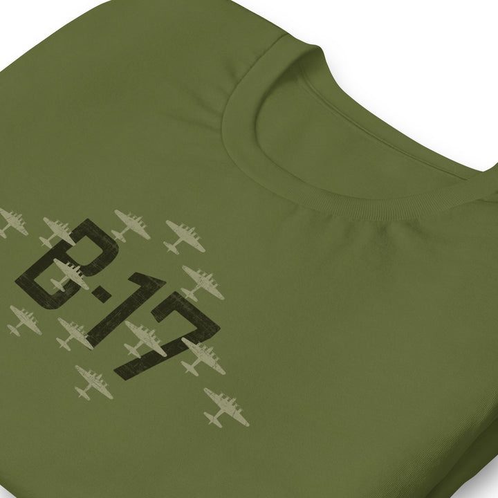 The B-17 Flying Fortress Premium Cotton Retro Tee (unisex)