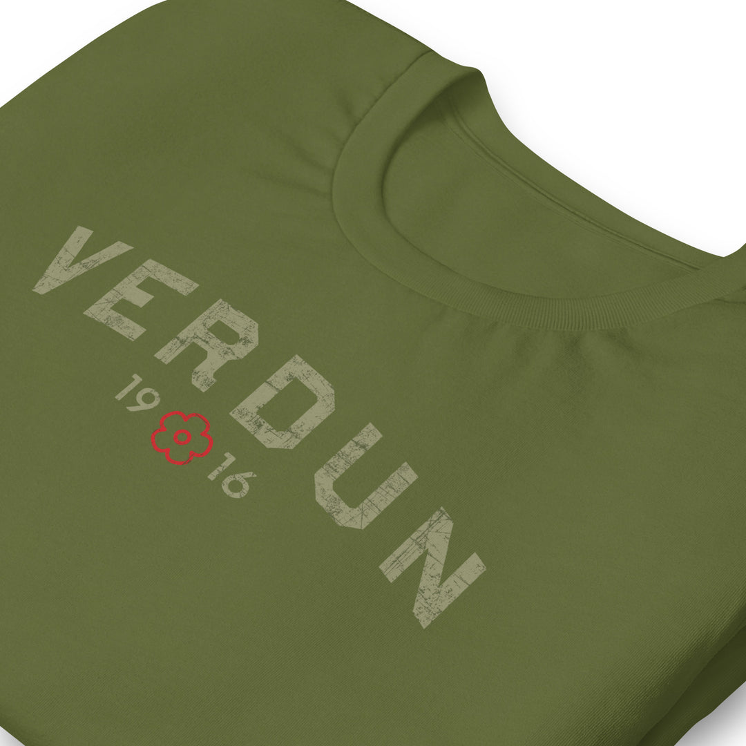 The Battle of Verdun 1916 Premium Cotton Retro Tee (unisex)