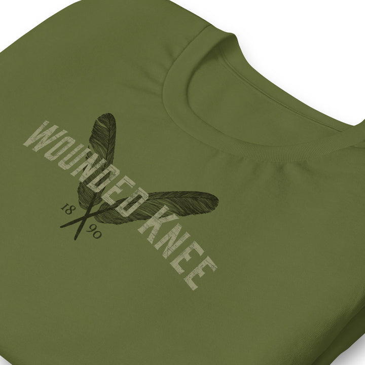 The Wounded Knee 1890 Premium Cotton Retro Tee (unisex)