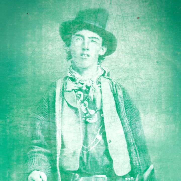 Billy The Kid Tin Type Style Retro Poster - 24" x 36"