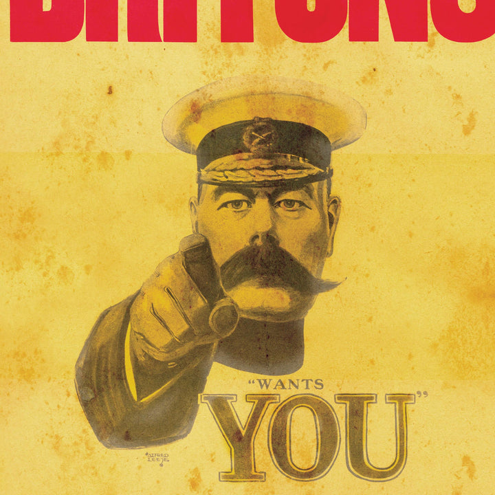 "Lord Kitchener Wants You" - ww1 poster collection