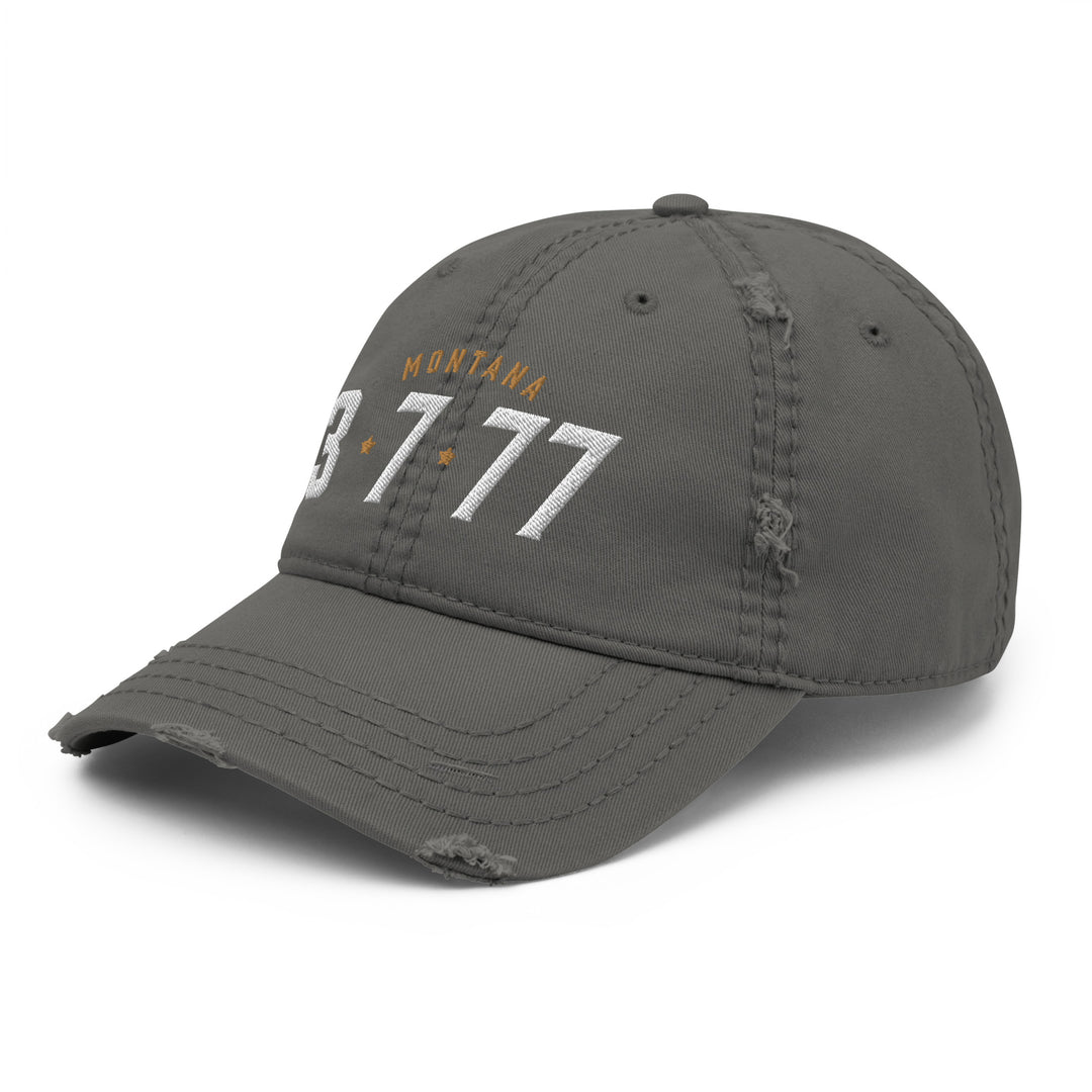 The Montana 3-7-77 Cotton Twill Retro Cap