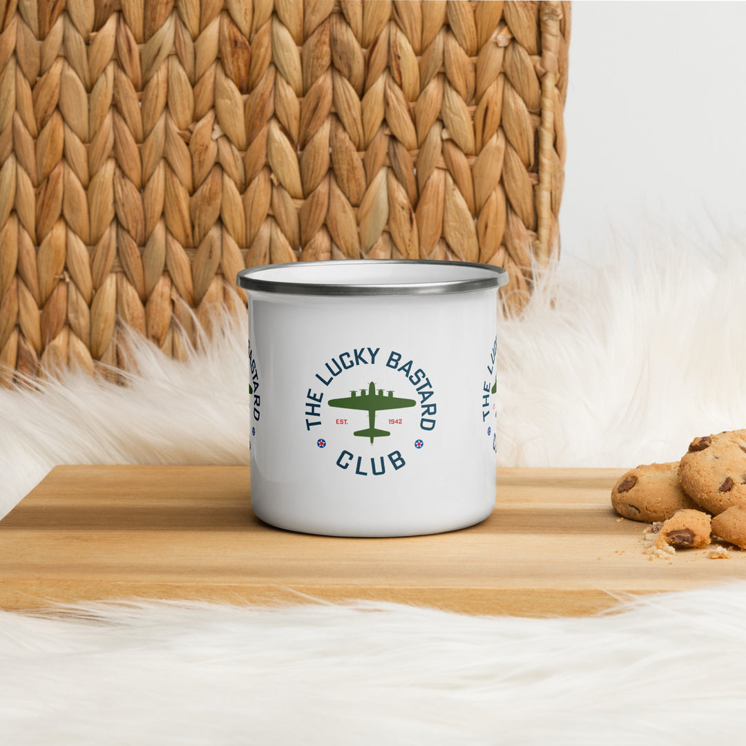 The Lucky Bastard Club Retro Mug - 12oz