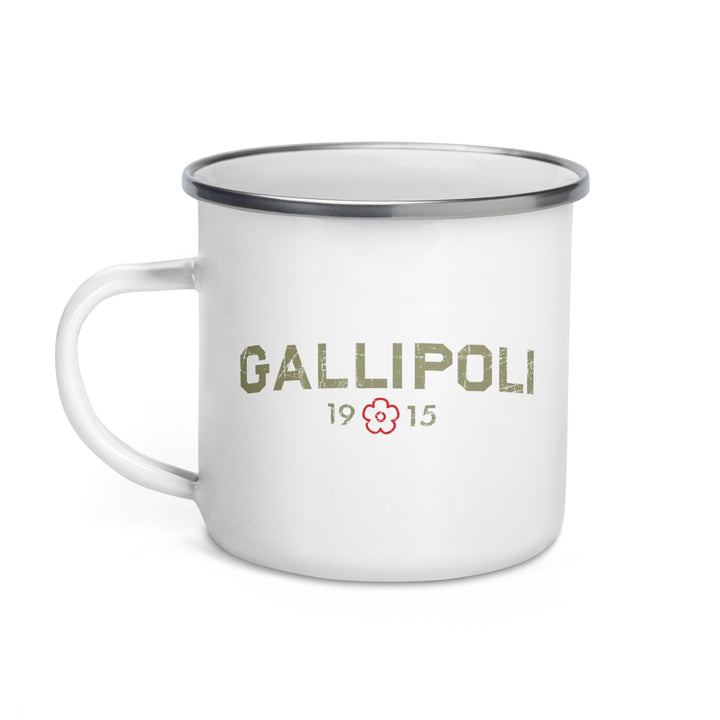 The Gallipoli 1915 Enamel Retro Mug (12 oz)