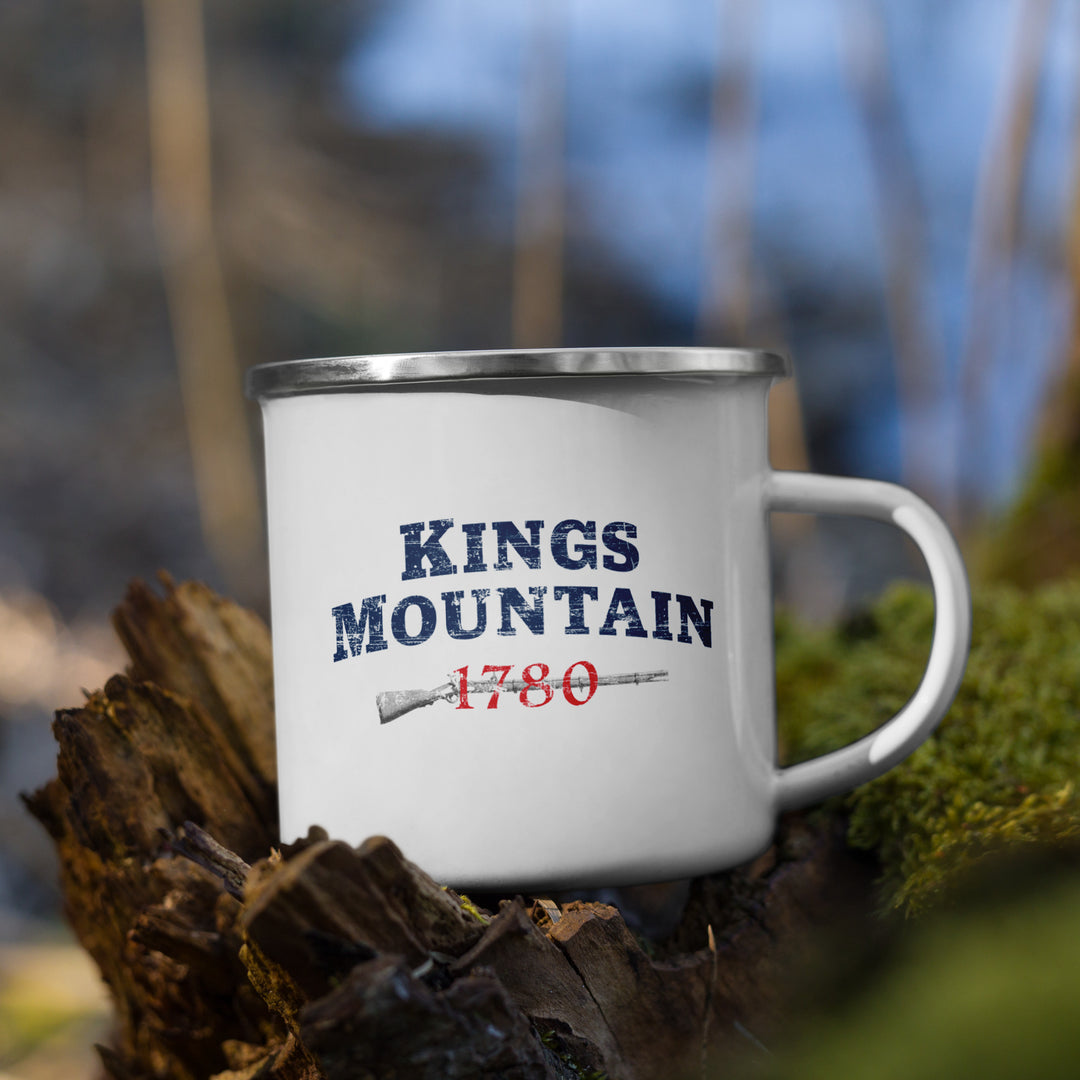 Kings Mountain 1780 Enamel Retro Mug (12 oz)