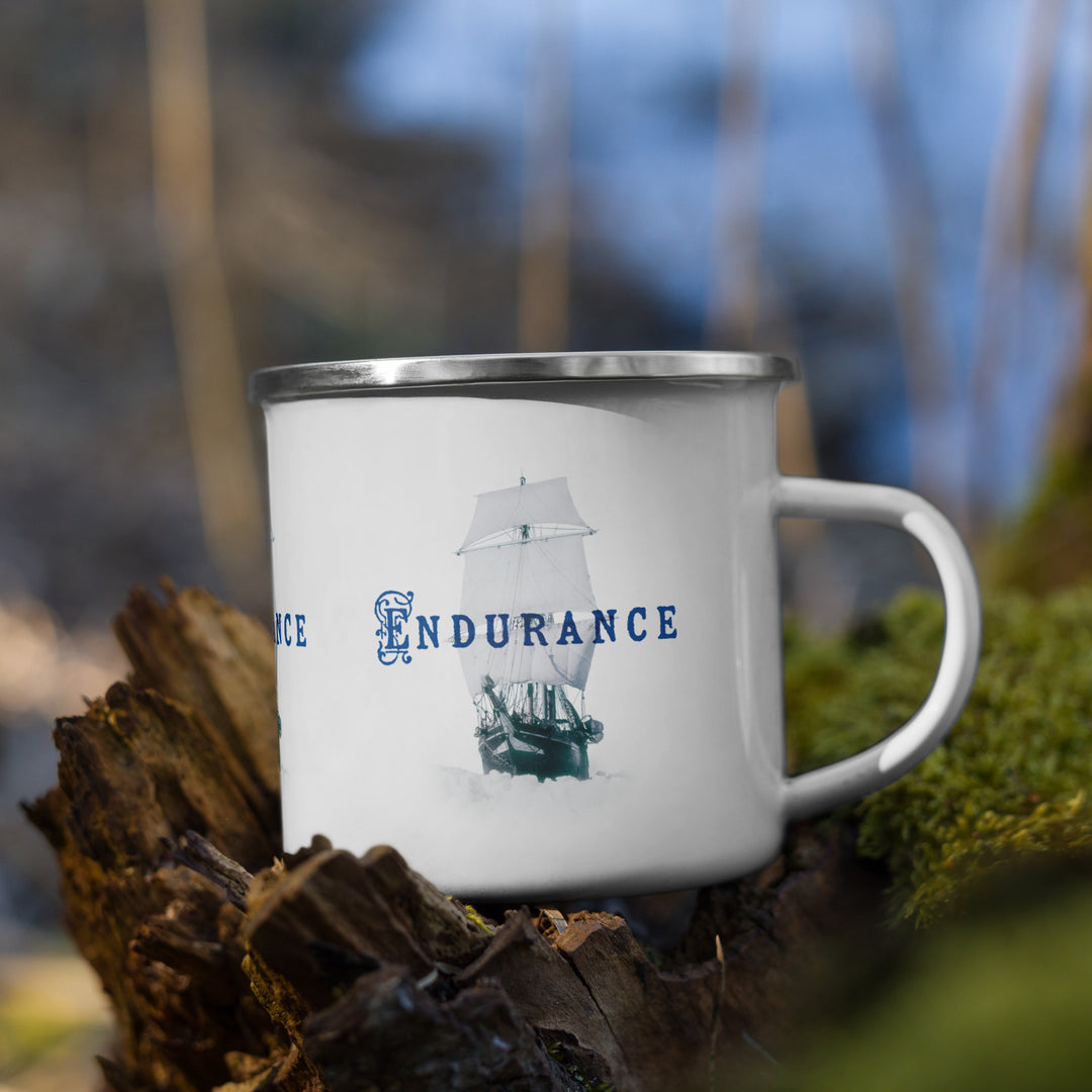 The Endurance Enamel Retro Mug - 12oz