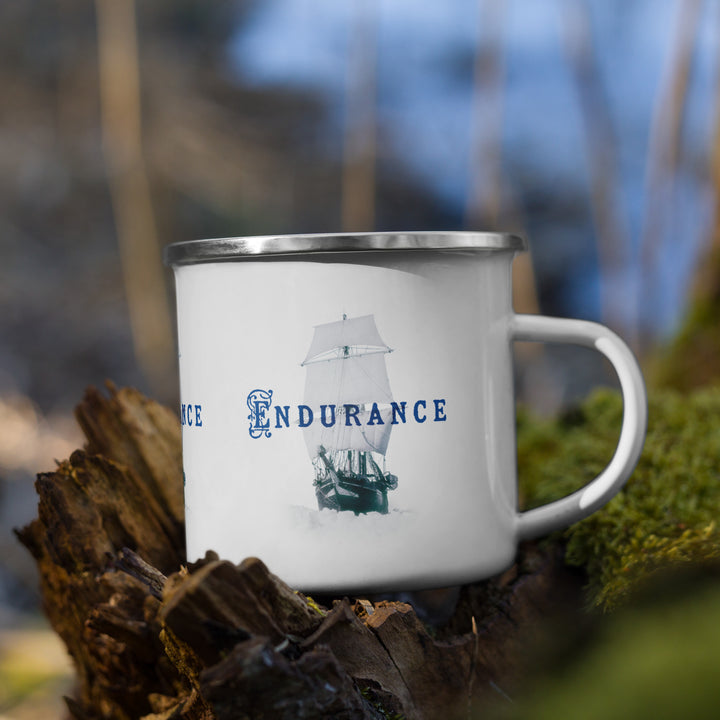 The Endurance Enamel Retro Mug - 12oz