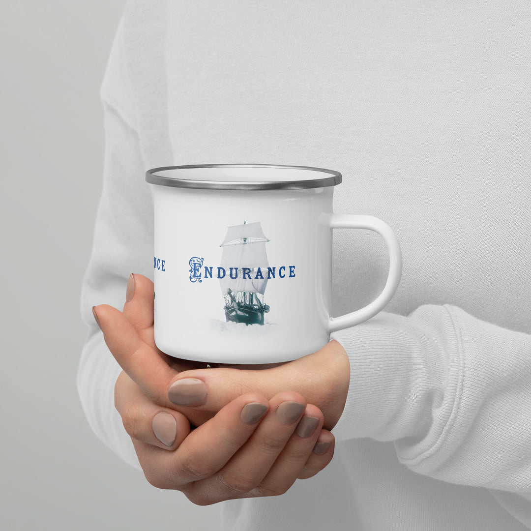 The Endurance Enamel Retro Mug - 12oz