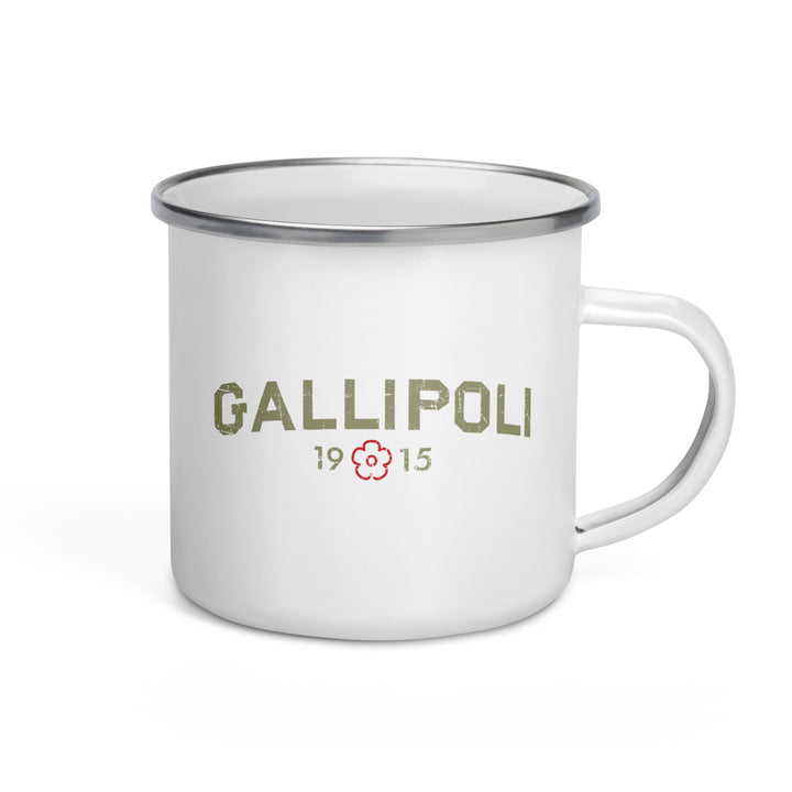 The Gallipoli 1915 Enamel Retro Mug (12 oz)