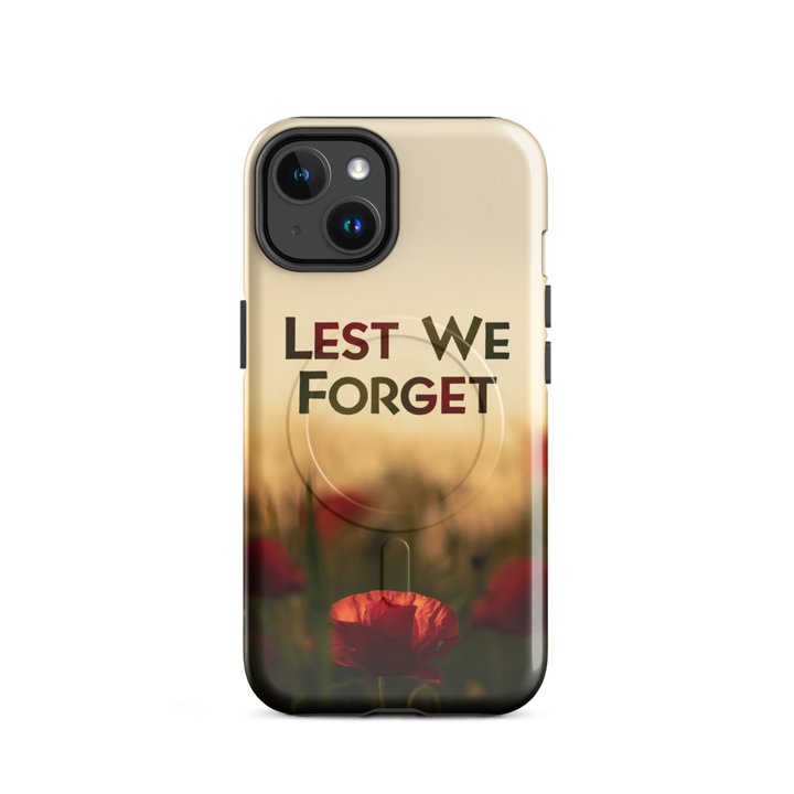The Lest We Forget MagSafe Tough Case For iPhone