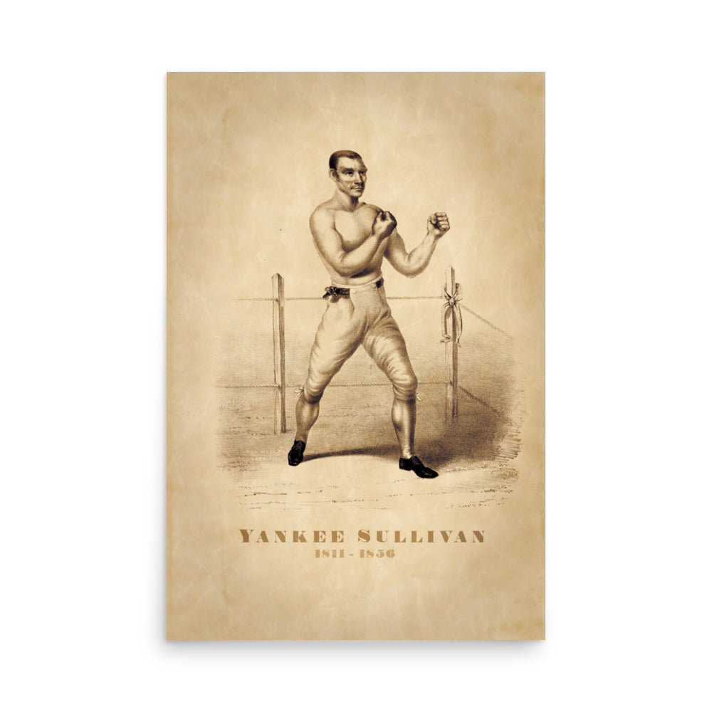 The Yankee Sullivan Retro Poster - 24" x 36"