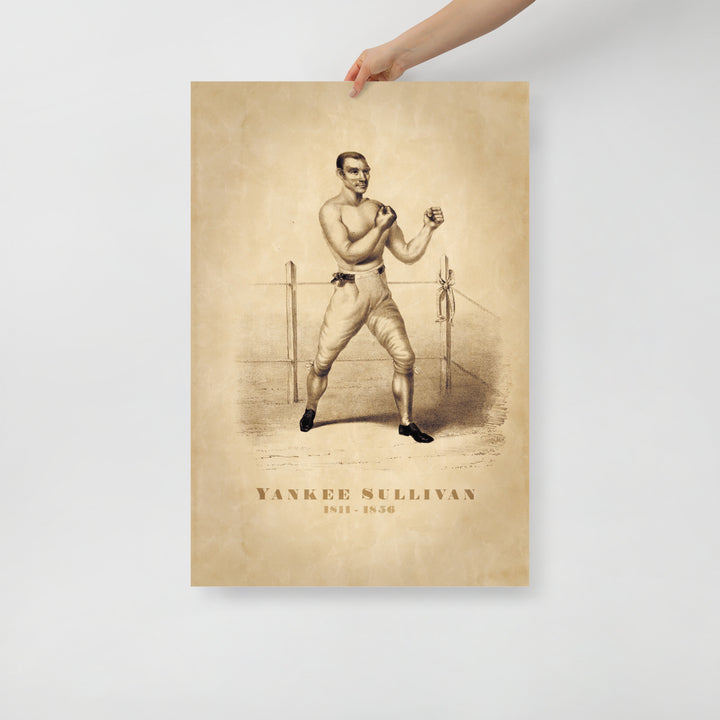 The Yankee Sullivan Retro Poster - 24" x 36"