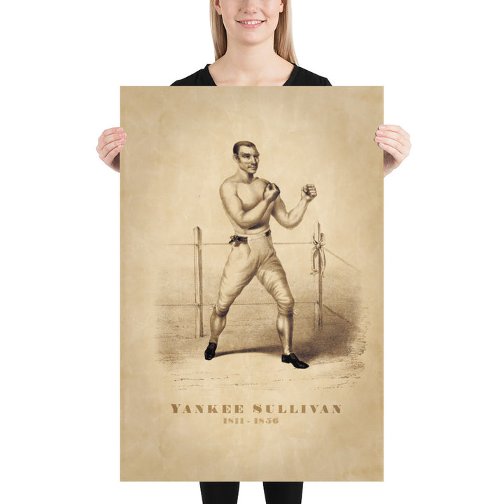 The Yankee Sullivan Retro Poster - 24" x 36"