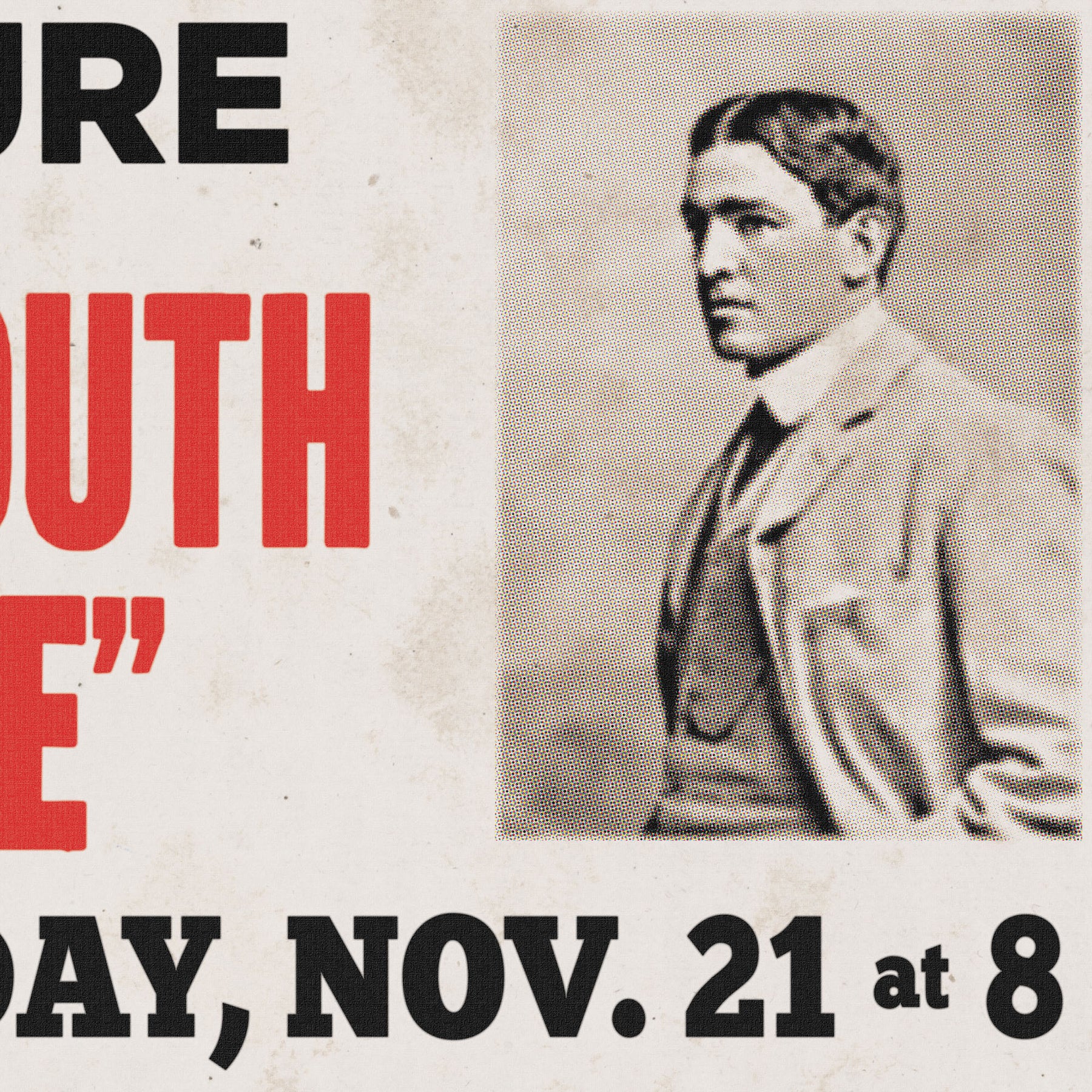 The Shackleton South Pole Lecture Retro Poster - 24
