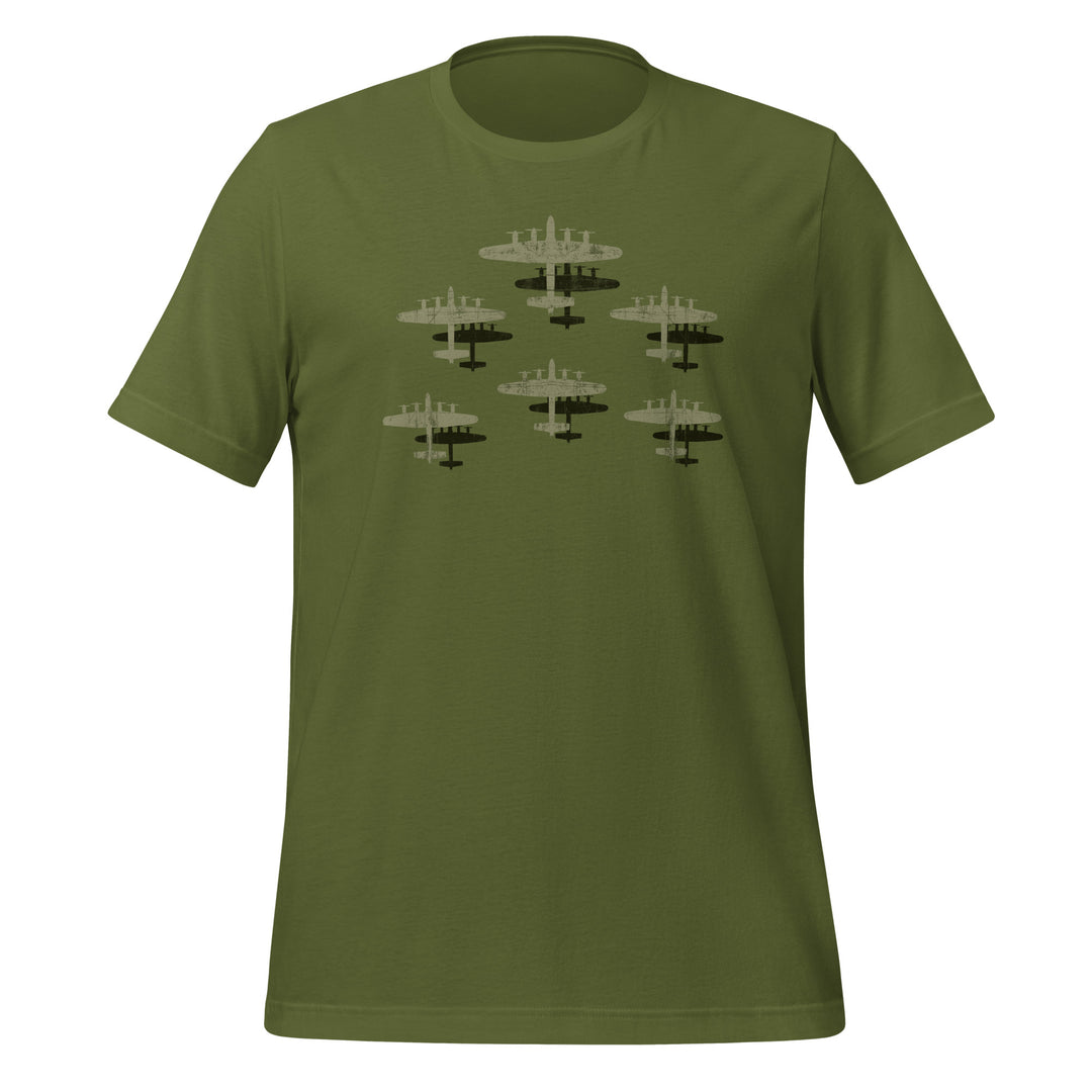 The Avro Lancaster Premium Cotton Retro Tee (unisex)