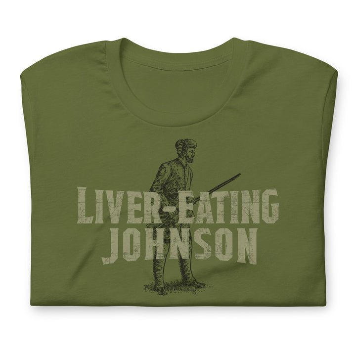 Liver-Eating Johnson Premium Cotton Retro Tee (unisex)