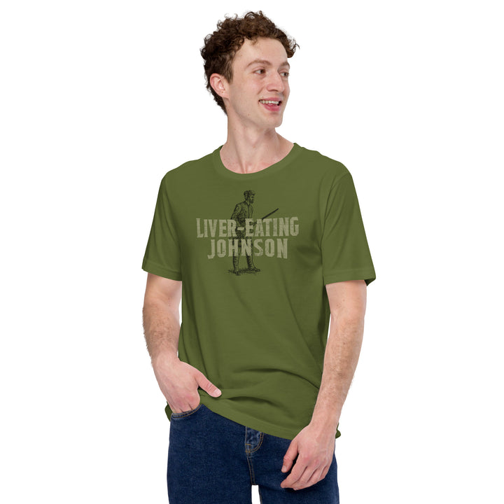 Liver-Eating Johnson Premium Cotton Retro Tee (unisex)