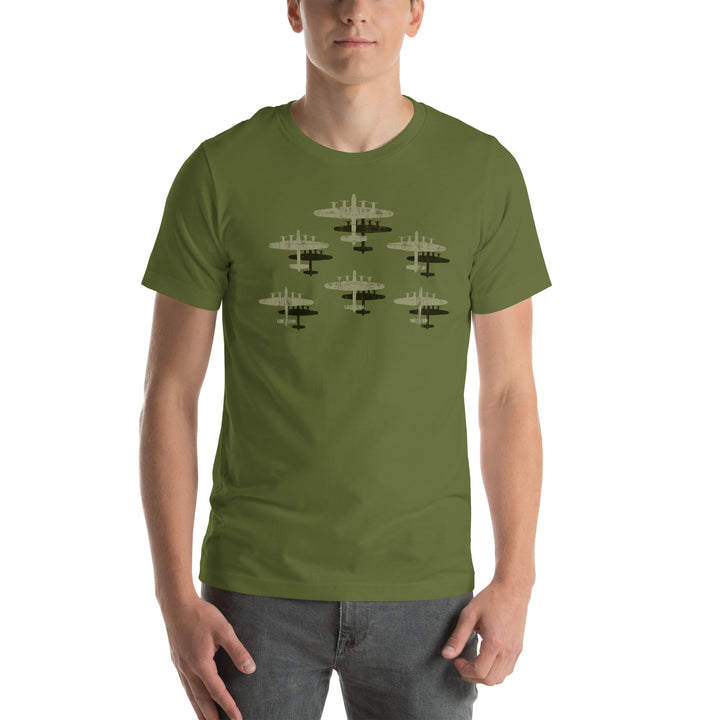 The Avro Lancaster Premium Cotton Retro Tee (unisex)