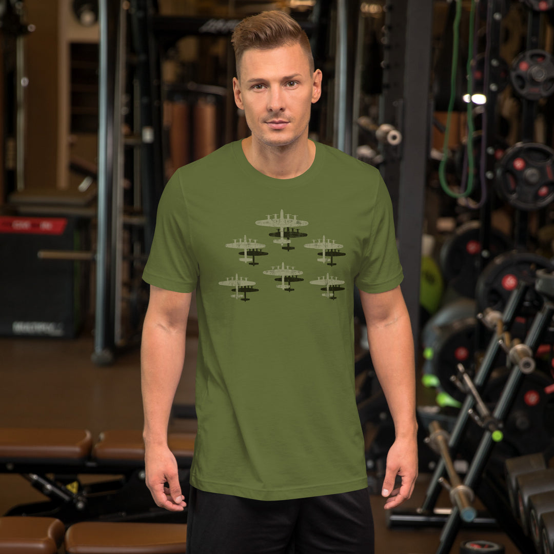 The Avro Lancaster Premium Cotton Retro Tee (unisex)