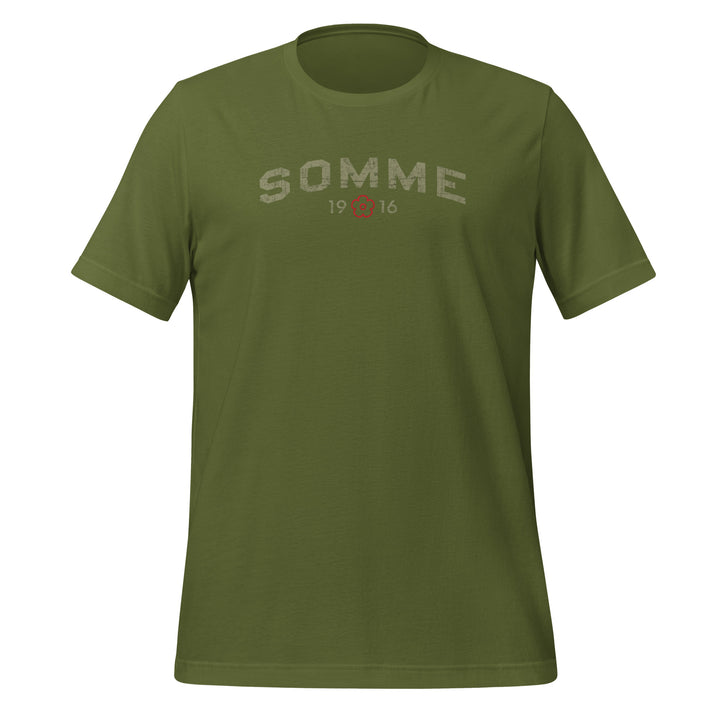 The Battle of the Somme 1916 Premium Cotton Retro Tee (unisex)