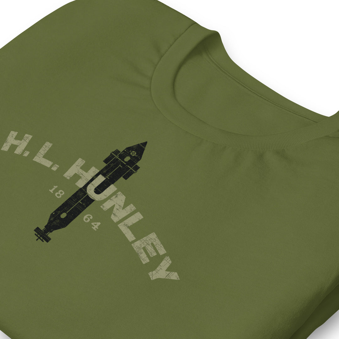 The H. L. Hunley Premium Cotton Retro Tee (unisex)