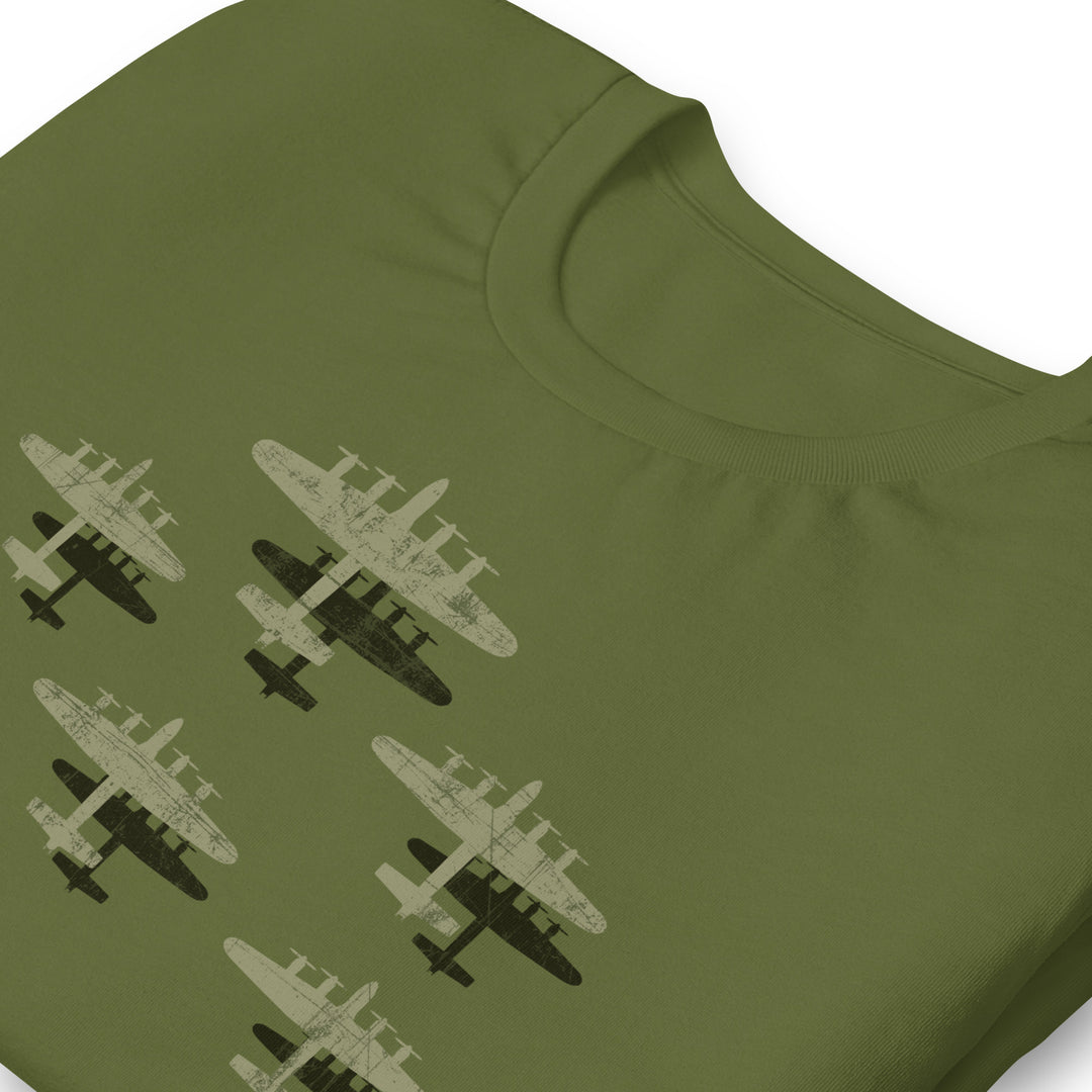 The Avro Lancaster Premium Cotton Retro Tee (unisex)